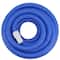Pool Central 1.5" x 25ft. Blue Blow-Molded PE In-Ground Swimming Pool Vacuum Hose with Swivel Cuff